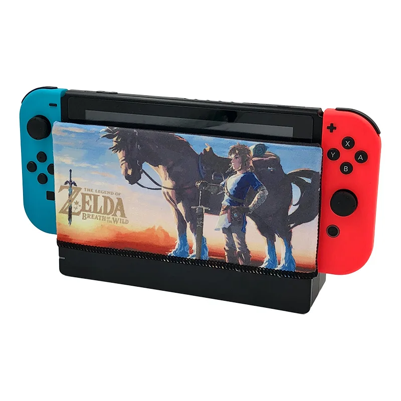 

Nintend Switch Dock Cover Sleeve Dock Sock Decal Soft Suede Anti-scratch Protection Accessories for Nintendos Switch Dock