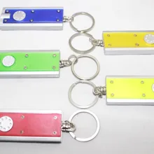 Мини светодиодный брелок для кемпинга вспышка фонарик для ключей брелок DHL