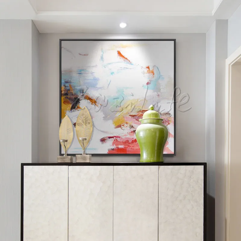 Wall Art pictures Hand painted canvas oil paintings Cheap large modern abstract cuadros Home decor | Дом и сад