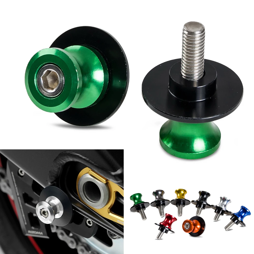 NICECNC мотоцикл 8 мм Swingarm катушка слайдер Для Kawasaki Z650 Z800 Z900 Z1000 Z1000SX NINJA 600 ZX6R