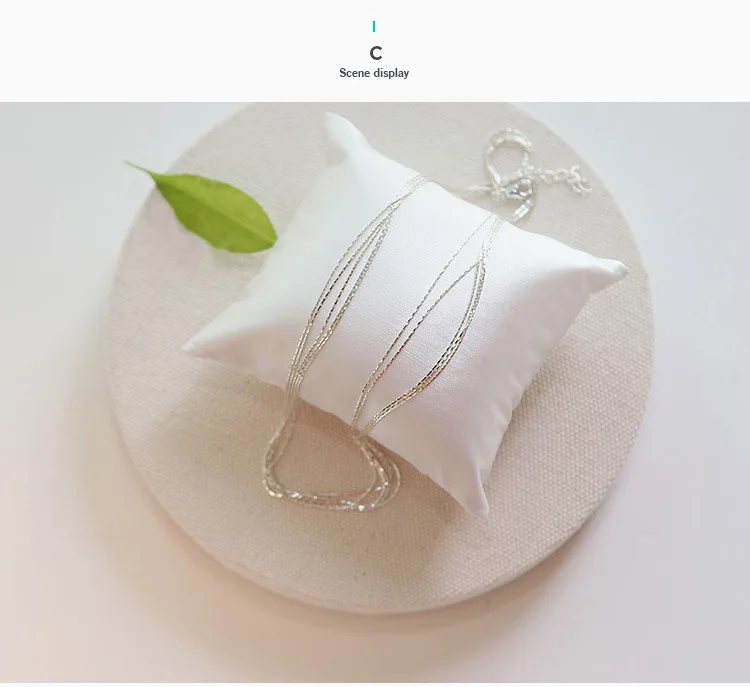 XIYANIKE 925 пробы серебряный дизайн блестящие Многослойные высококачественные Чокеры ожерелья Новые простые трендовые для женщин подарок