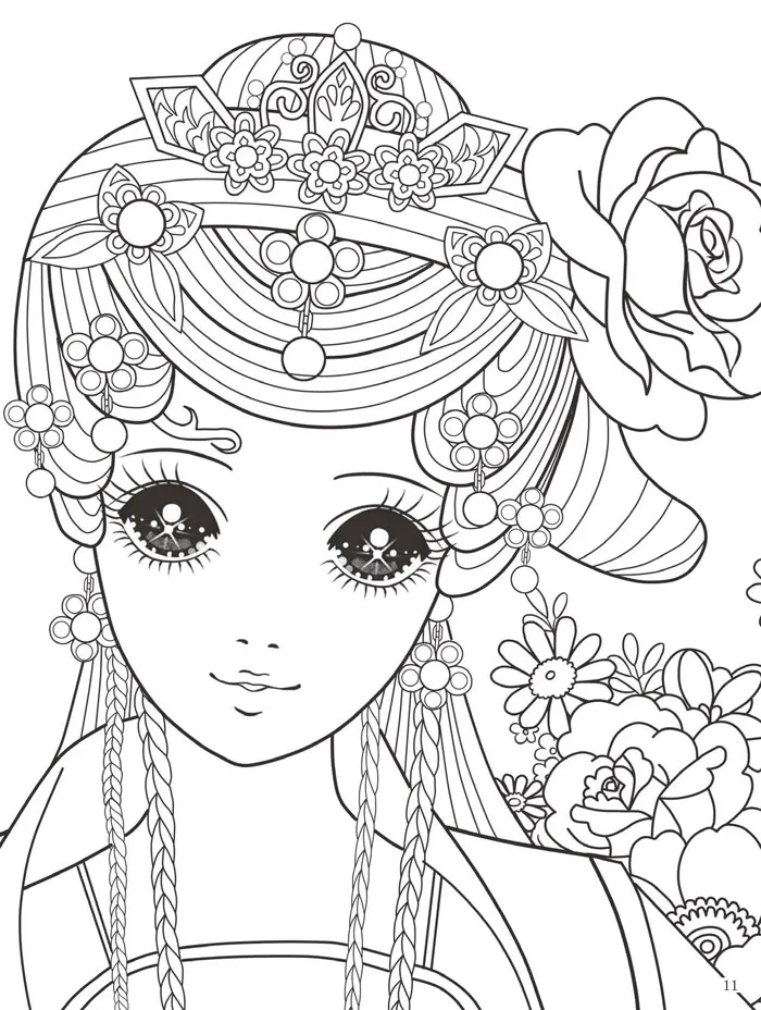 Pretty Princess Coloring Book I About 200princesses For Children Kids Girls Adults Coloring Book And Activity Book Big Size Education Teaching Aliexpress