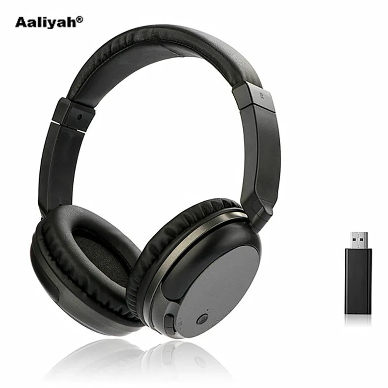 Aaliyah WS 3680 FM Wireless Headphones Stereo Super Bass RF Receiver