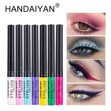 HANDAIYAN Профессиональные Тени для век Водонепроницаемый подводка для глаз мерцание карандаш-подводка для глаз Для женщин Красота для макияжа, косметика для губ Тени для век Блеск