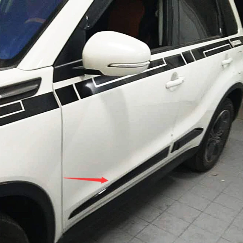 Для Suzuki Vitara 2016 2018 детектор стайлинга автомобиля из нержавеющей стали