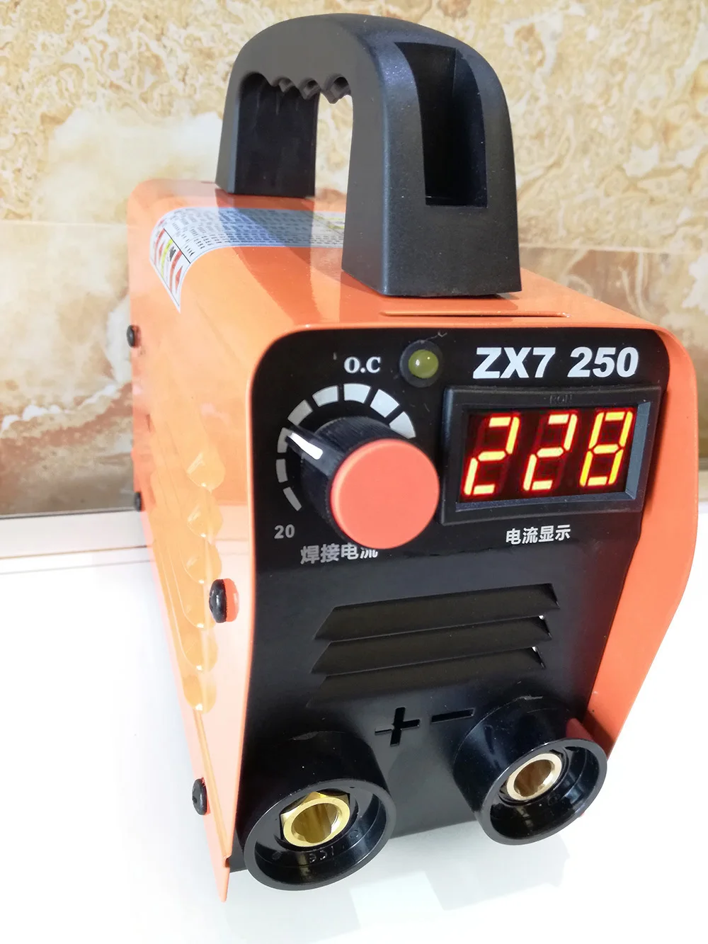 

ZX7-250 Portable Handheld IGBT Inverter MMA ARC Welding Mini LCD Digital Welders Machine 25-250A 220V/110V