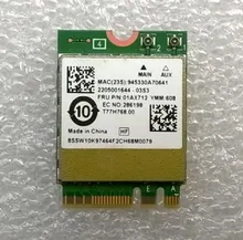 Cartão para lenovo P51S S5 T470 T570 X270 YOGA-370 FRU 01AX711 01AX712 802.11ac bt sem fio
