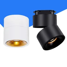 Диммируемый светодиодный cob Трековый светильник ing 10 Вт 15 Вт Точечный светильник Трековый светильник домашний светильник Настенный светильник для обуви и одежды магазин Шоурум магазин 110V220V
