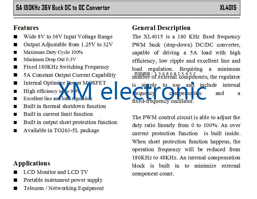 1 шт. 5A DC-DC CC CV литиевая батарея понижающая зарядная плата светодиодный преобразователь питания зарядное устройство понижающий модуль(hei) XL4015