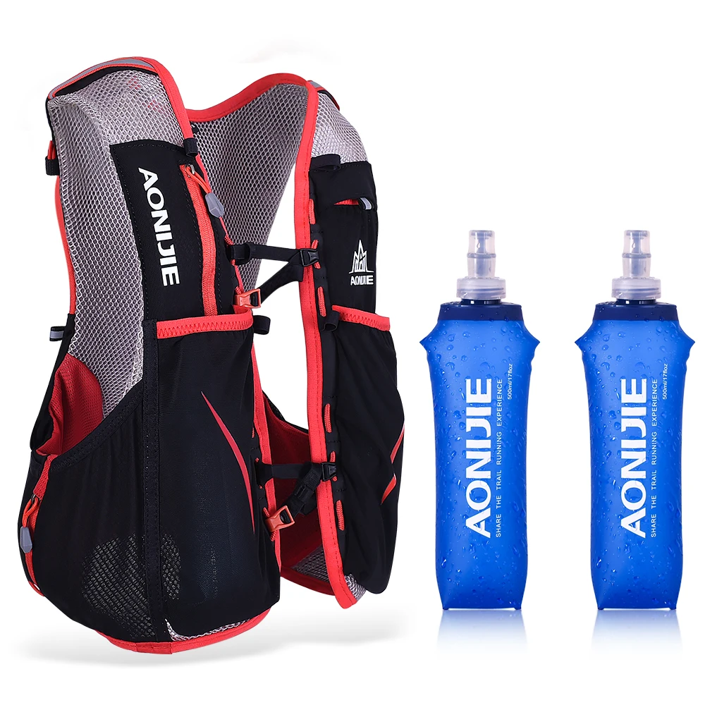 AONIJIE Women Men Marathon Hydration Vest Pack Water Bladder Pack with