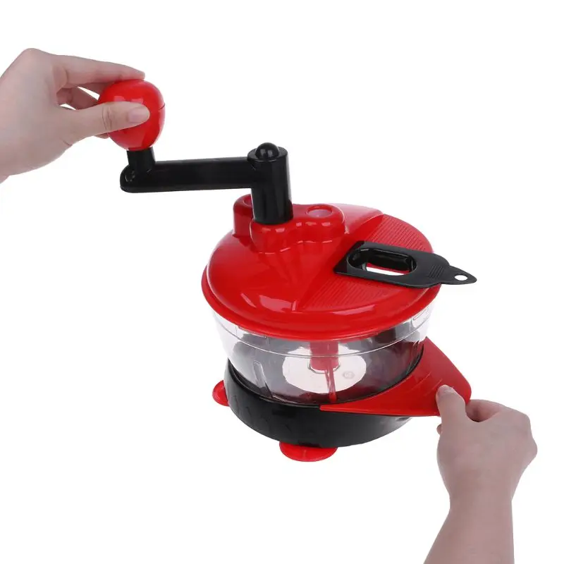 

Household Multi-function Manual Blender Food Processor Cutter Meat Grinder Vegetable Chopper