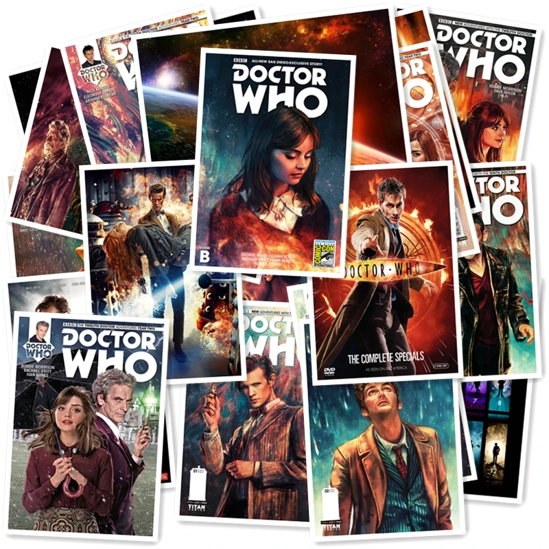 Наклейка из ПВХ A1-57 # Doctor Who 20 шт. домашний декор Стайлинг холодильника настенный