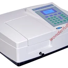 Спектрофотометр для видимой области(с программным обеспечением сканирования) Диапазон волн 320-1100nm полоса пропускания 2nm V-5800(PC) спектрофотометр