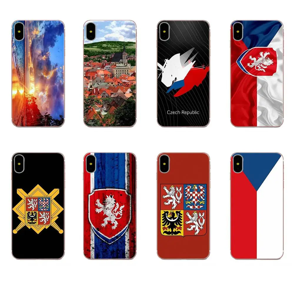 Czech Republic Flag Culture For Galaxy A3 A5 A7 On5 On7 2015 2016 2017 Grand Alpha G850 Core2 Prime S2 I9082 TPU Cute Skin | Мобильные