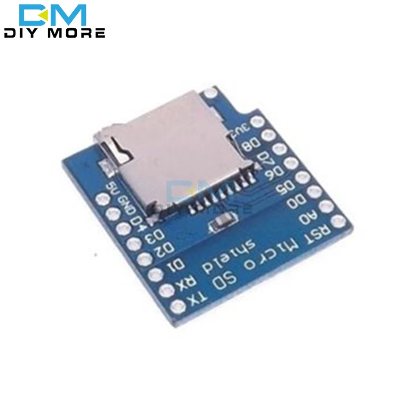 Щит для Micro SD карты WeMos D1 Mini TF WiFi ESP8266 совместимый с беспроводной модуль Arduino