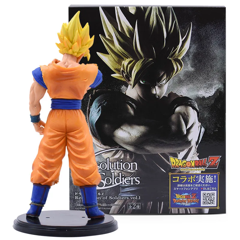 3 Set Dragon Ball Z Goku Action Figure PVC Collection Model Toy Anime Super Saiyan Son Gohan Zamasu Broly Figure Toys For Kids