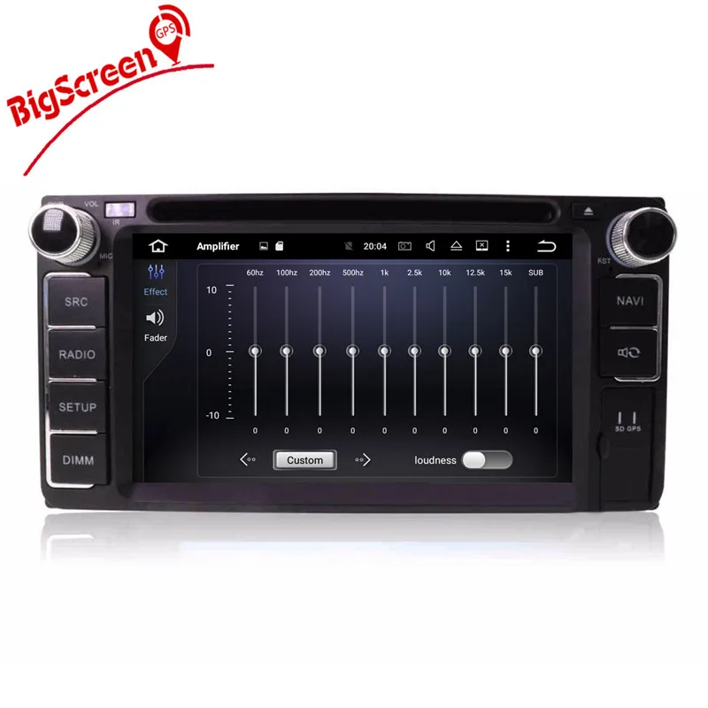 Flash Deal Android8.0 7.1 System Octa 8 Core Car DVD Player GPS Navigation For Most of Toyota Car Headunit Multimedia Autoradio Monitor 4