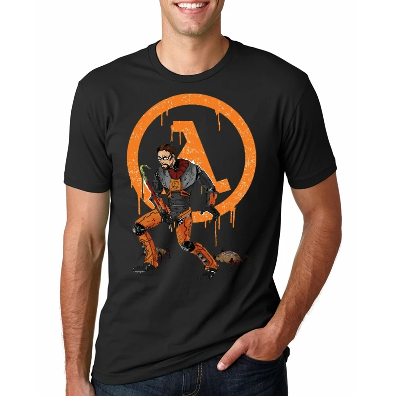 

Men's T Shirt Gordon Freeman Half Life Awesome Gaming Tee