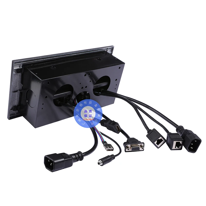 Универсальное настольное гнездо питания/Скрытый/VGA аудио 3 5 мм HD HDMI USB сеть RJ45