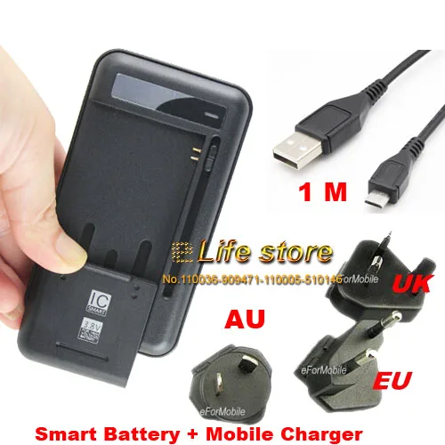 EU/UK/AU USB Desktop Dock Cradle Battery Mobile Phone