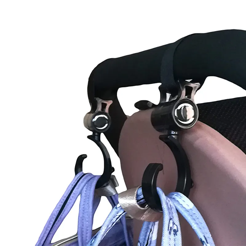 Новинка 2 шт аксессуары для детской коляски крючки многофункциональная детская коляска пластиковый крючок
