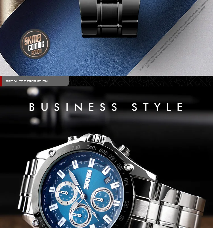 SKMEI 1393 Quartz Watch Men Stainless Steel Strap Waterproof Watches Date  Clock Man Fashion Casual Sport Watch - AliExpress Watches