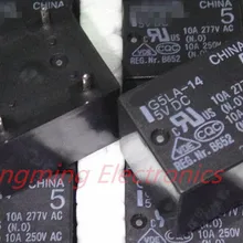 10 шт 5pins G5LA-14-5VDC G5LA-14-24VDC 10A реле
