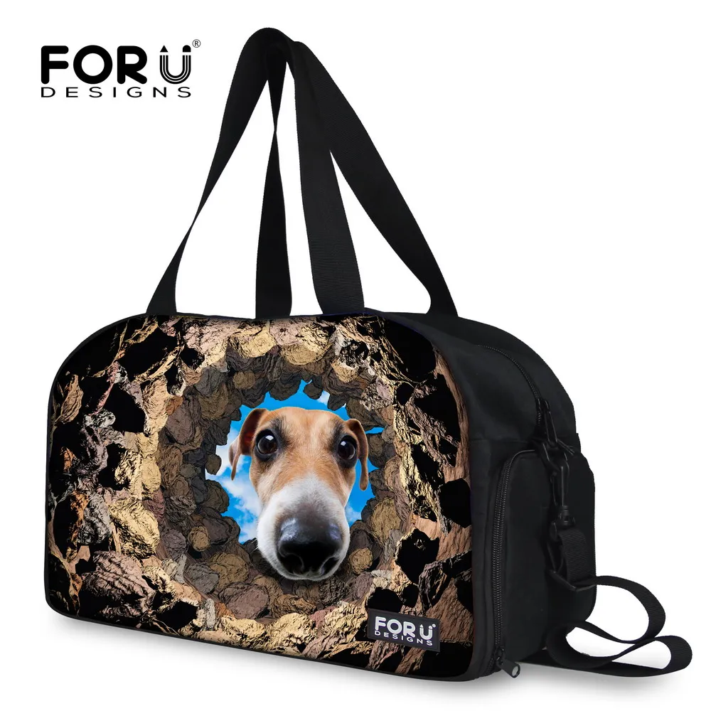 

High quality European Style Diape Bag Big Nappy Bags for Mommy Multifunctional Animal Dog Printed Maternity Stroller Bag