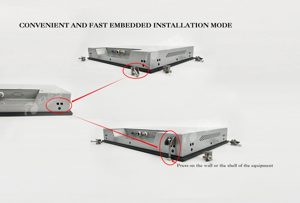 ZQ150TN-BV/1" дюймов 1024x768 VGA корпус из алюминиевого сплава Встроенный Мощность на загрузки авиационная мощность скрытый контроль за телом экран дисплей