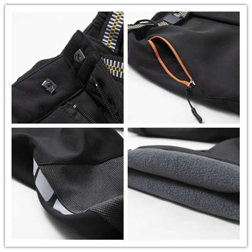 JACKSANQI de invierno de los hombres de lana gruesa pantalones impermeable al aire libre de senderismo Camping senderismo esquí Hombre Deporte Pantalones de deporte de RA164 JACKSANQI de invierno de los hombres de lana gruesa pantalones impermeable al aire libre de senderismo Camping senderismo esquí Hombre Deporte Pantalones de deporte de RA164