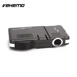 720 P Автомобильная камера радар Автомобильный dvr Rocorder 360 Drgrees автомобильный скоростной лазерный прочный видеомагнитофон 2 в 1