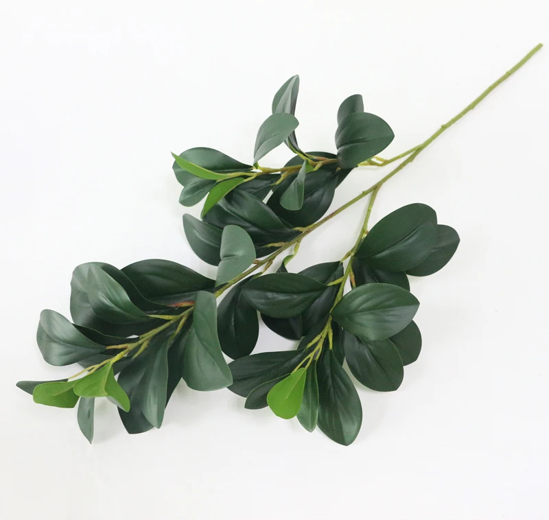 JAROWN Artificial Real Touch Plant Leaf Simulation Green Tree Branch Nordic Style Home Decor Accessories Wedding Decor Flower (11)