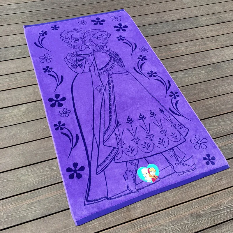 Disney Эльза Принцесса Королева Замороженные марли новорожденный и ребенок банное полотенце хлопок детское пляжное полотенце девочка подарок подарки 160x85 см