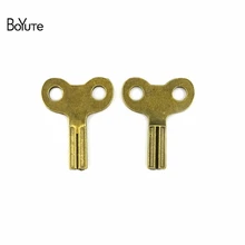 Boyute (60 peças/lote) 28*22mm liga de zinco chave jóias bronze antigo chapeado metal chave encantos para fazer jóias diy acessórios