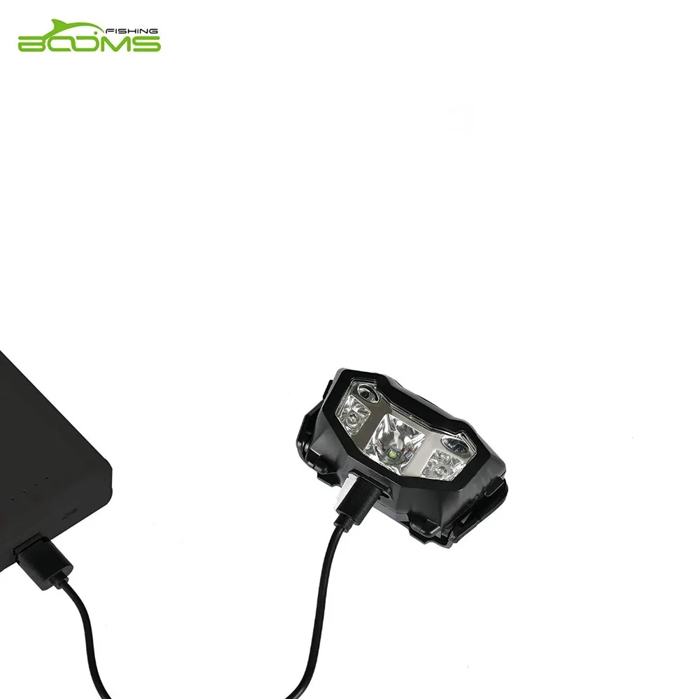 Booms Fishing AL1 LED Rechargeable Headlamp Red Light, Sensor Light, Flash Mode Adjustable 180 lumens Booms Fishing AL1 LED Rechargeable Headlamp Red Light, Sensor Light, Flash Mode Adjustable 180 lumens