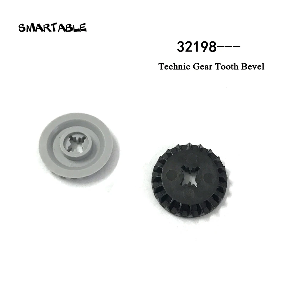 

Smartable MOC Technic Gear 20 Tooth Bevel Building Block MOC Parts set Toys Compatible technic 32198 30pcs/lot