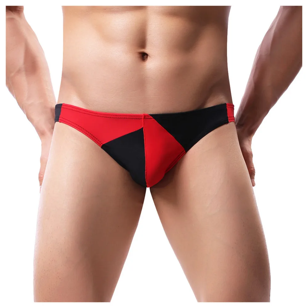 2019 men's ultra-thin shorts breathable comfortable underwear sexy briefs swimming shorts breathable briefs sexy hombre 40J10 (6)