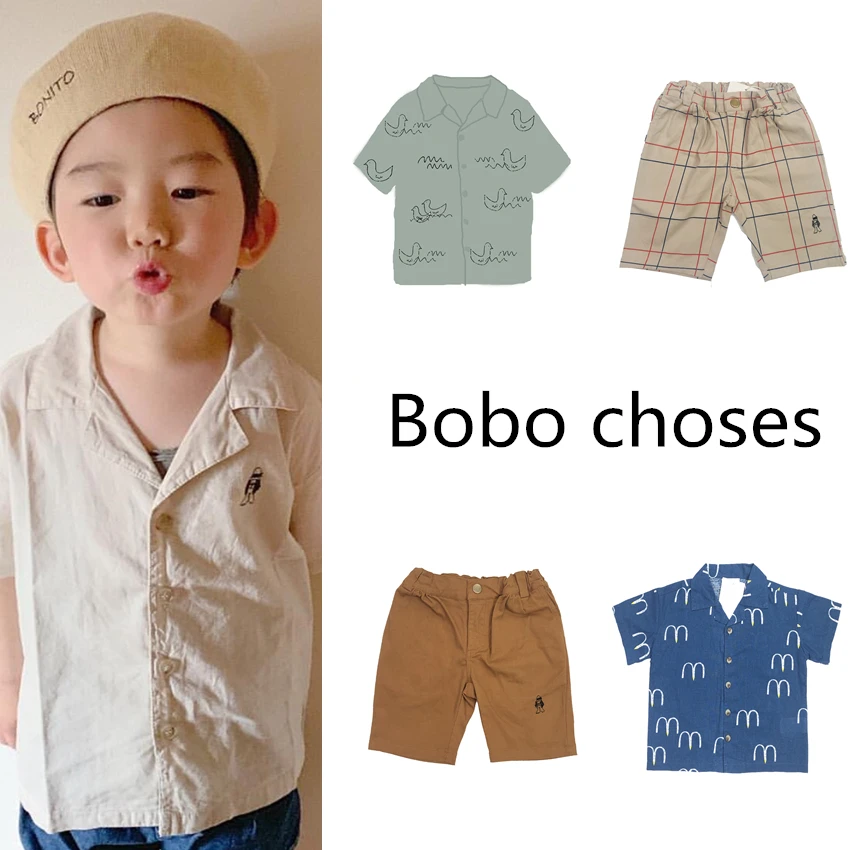 

Pre Sale 2019 Summer Bobo C** Cotton Baby Girl Clothes Boys Clothes Kids Toddler Shirt T-shirt Children Clothing Sets Baby Pants