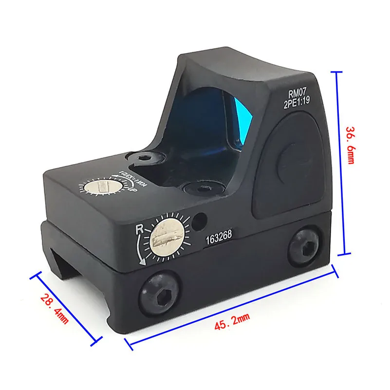 SOTAC-GEAR мини RMR Red Dot Sight страйкбол/Охотничья винтовка рефлекторный прицел 20 мм Вивер рейка для коллиматора Глок/винтовка