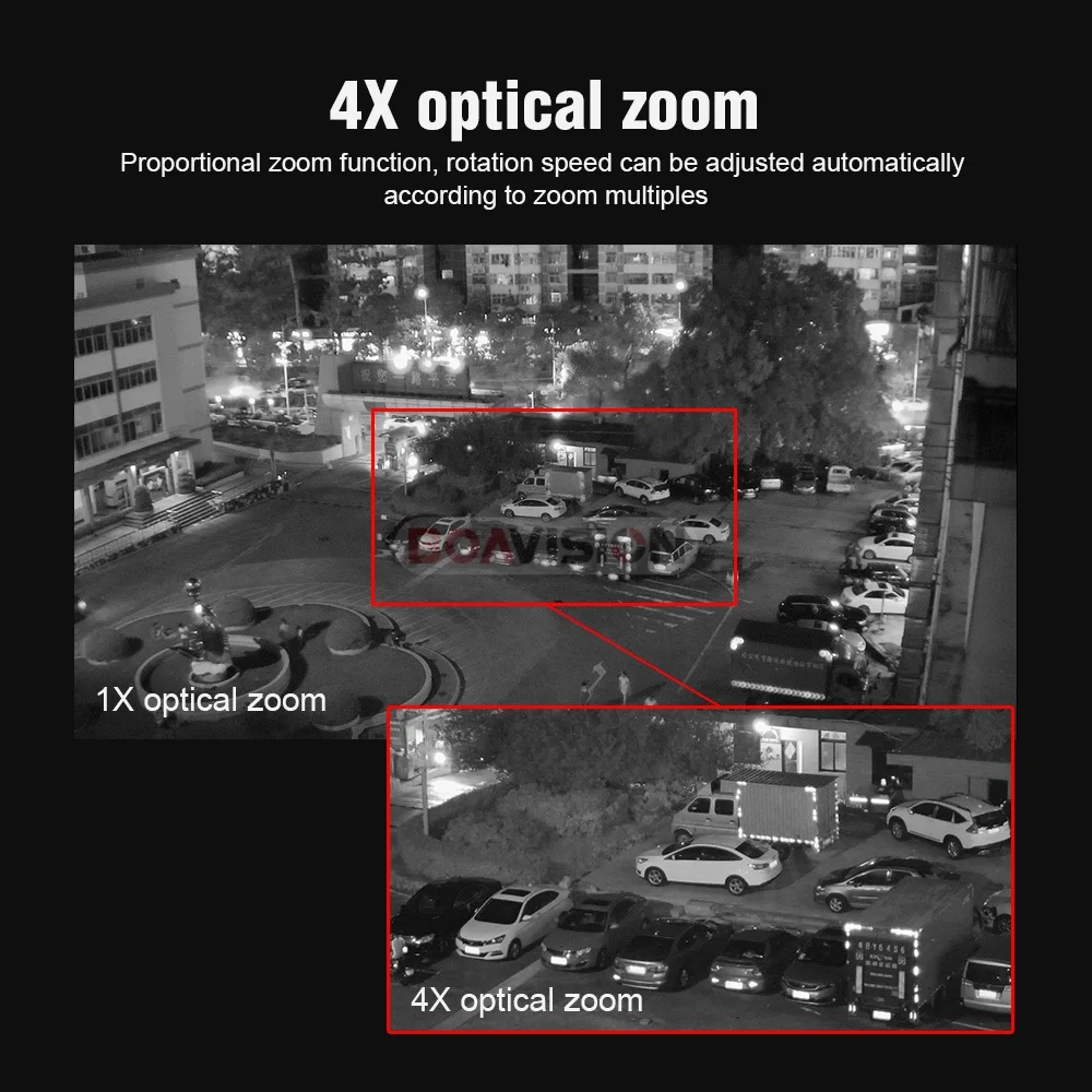 2MP 1080P Мини PTZ IP камера наружная 4X оптическая зум Сеть пуля камеры ИК Ночное