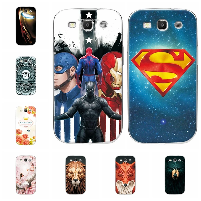 

Attractive New Fashion Phone Case For Samsung Galaxy S3 Soft TPU Silicone For Samsung Galaxy S3 Duos Neo S 3 I9300 Back Cover