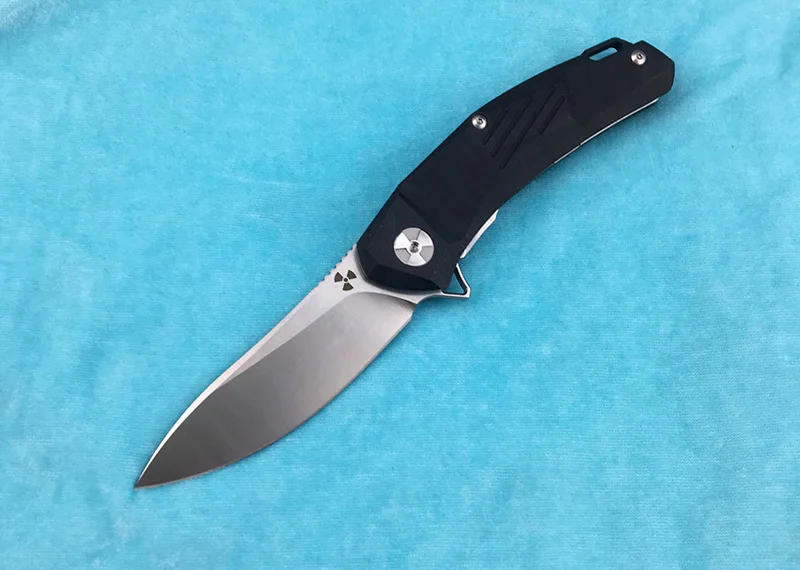 Lemifshe JK3217GB-G10 flipper faca dobrável d2 lâmina