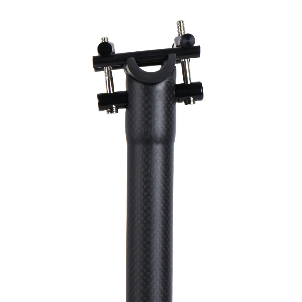 LRG 3K матовое углеродное волокно Горный/стойка сидения велосипеда фитинги сиденья трубки 27,2 30,8 31,6*350/400 мм