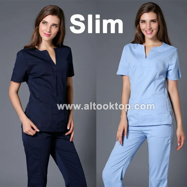 Medico uniformes hospital women medical robe scrubs clothing dental