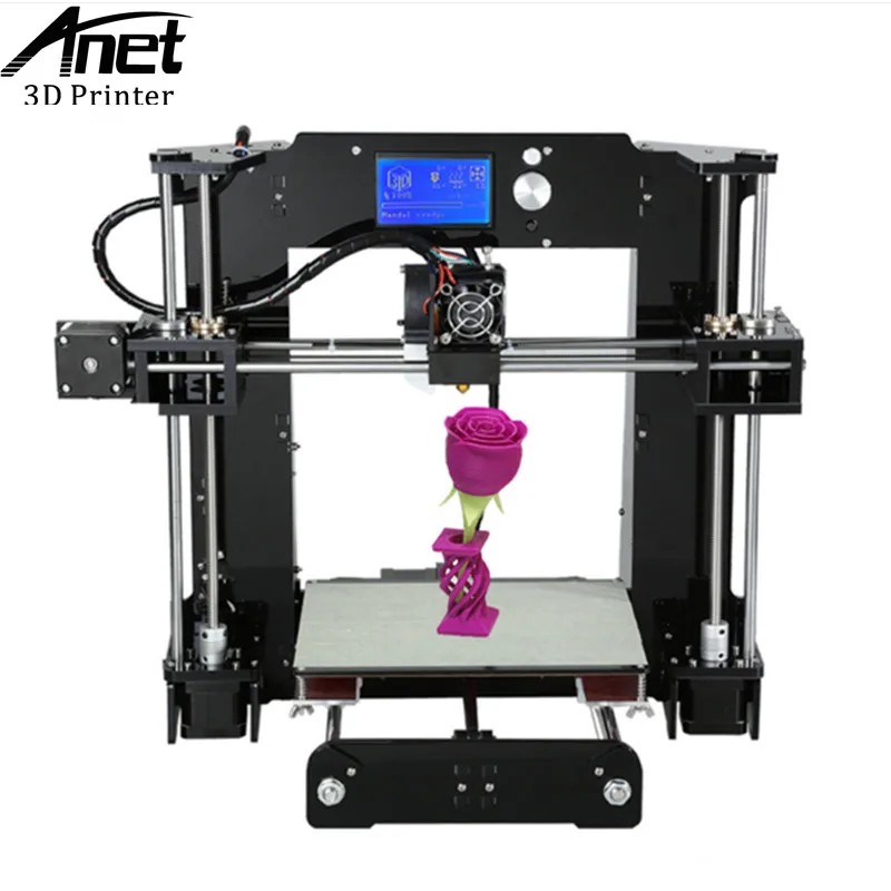ANET A6 Newest Upgraded Reprap font b 3D b font font b printer b font Prusa