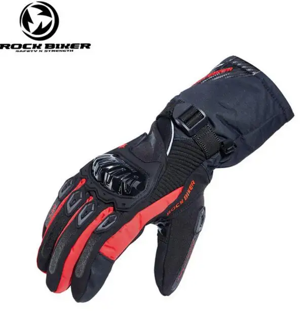Новые Рок байкерские водонепроницаемые перчатки для байкеров зимние перчатки альпийская звезда мотоциклетная одежда черные Мотоциклетные Перчатки p