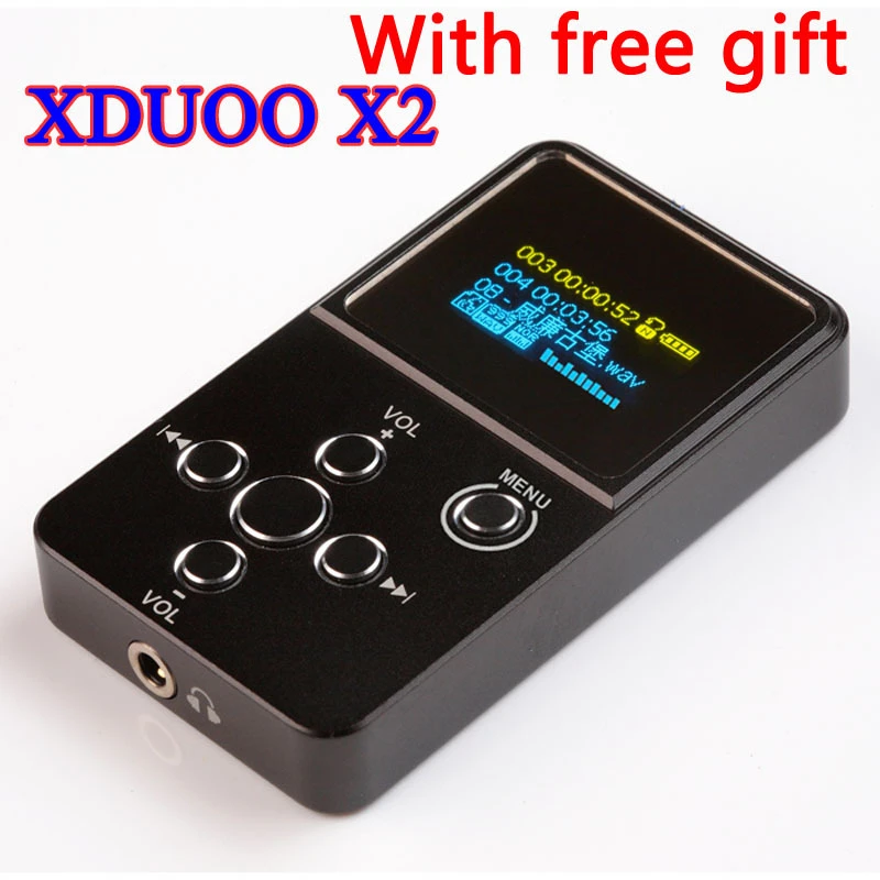 mp3 player XDUOO X2 Professional MP3 HIFI Music Player with OLED Screen ...