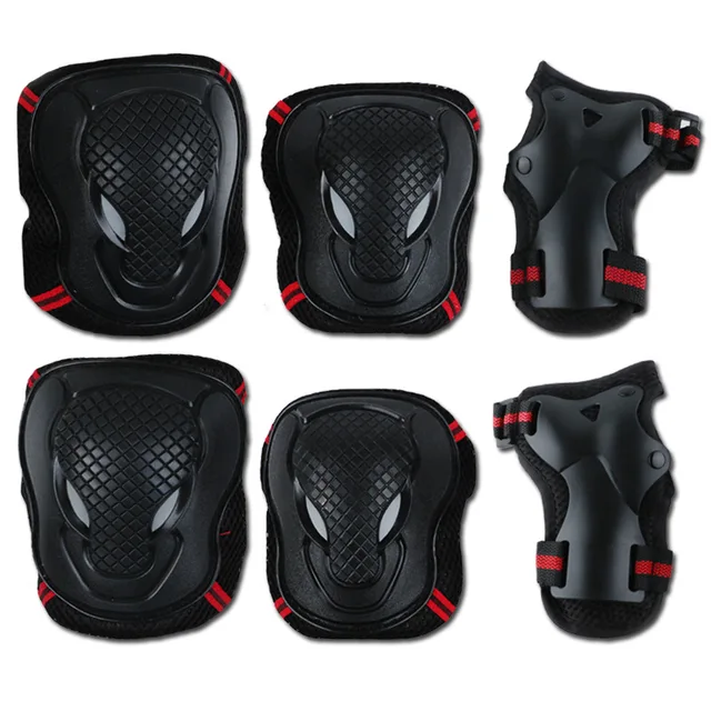 US $17.00 Thickened Roller Skating Protector 6-piece Suit Adult Children's Balance Vehicle Men And Women Outd