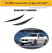 Боковые юбки из углеродного волокна для BMW F32 M, спортивный бампер, только-, 2 шт., фартуки для губ