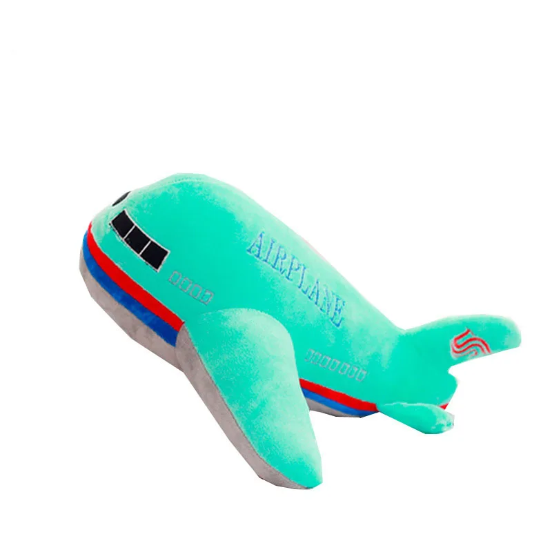 

40cm Simulation Plane Plush Toy Children Aircraft Large Pillow Plush Stuffed Airplane Child Birthday Gift